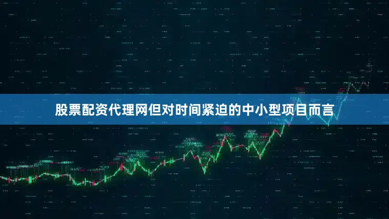 股票配资代理网但对时间紧迫的中小型项目而言