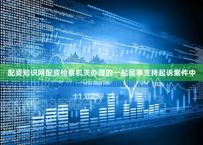 配资知识网配资检察机关办理的一起民事支持起诉案件中